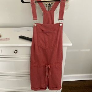 Z supply red overalls